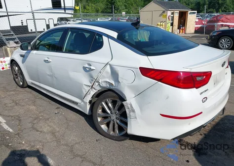 2015 Kia Optima Sxl Turbo из США, поврежденный, VIN 5XXGR4A63FG397564